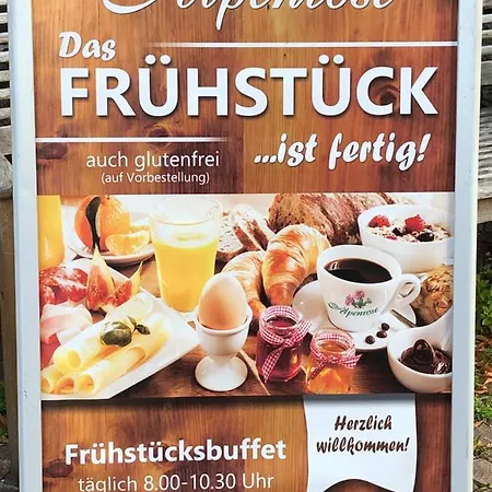 Alpenrose Gut Schlafen & Fruehstuecken